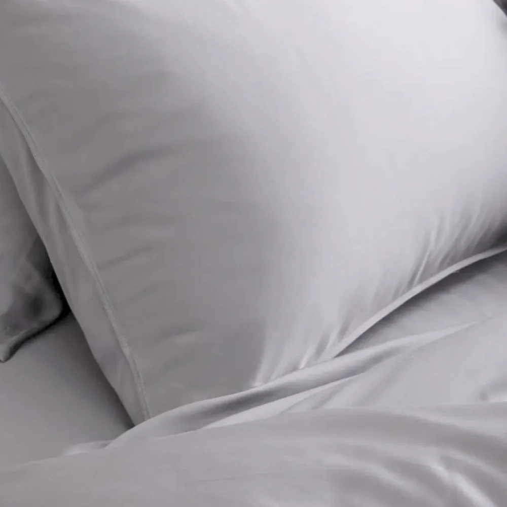 NWOT Quince Bamboo Duvet Cover Set Queen (Gray)